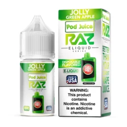 Raz Pod Juice Salts - Jolly Green Apple, 20mg