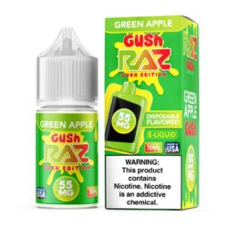 Raz Gush Salts - Green Apple Gush, 55mg