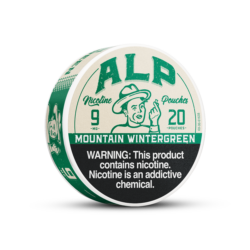 Alp (Sleeve of 5 Cans) - 9mg, Mountain Wintergreen