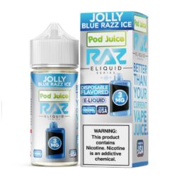 Raz Pod Juice 100ml - Jolly Blue Razz Ice, 3mg